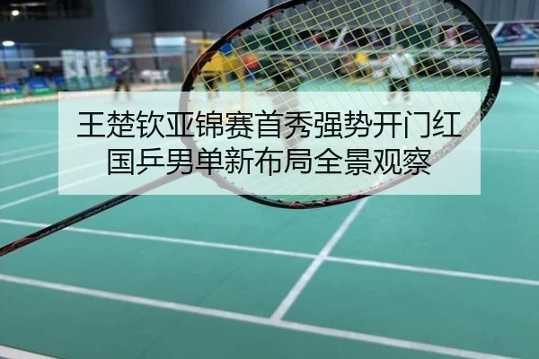 王楚钦亚锦赛首秀强势开门红 国乒男单新布局全景观察